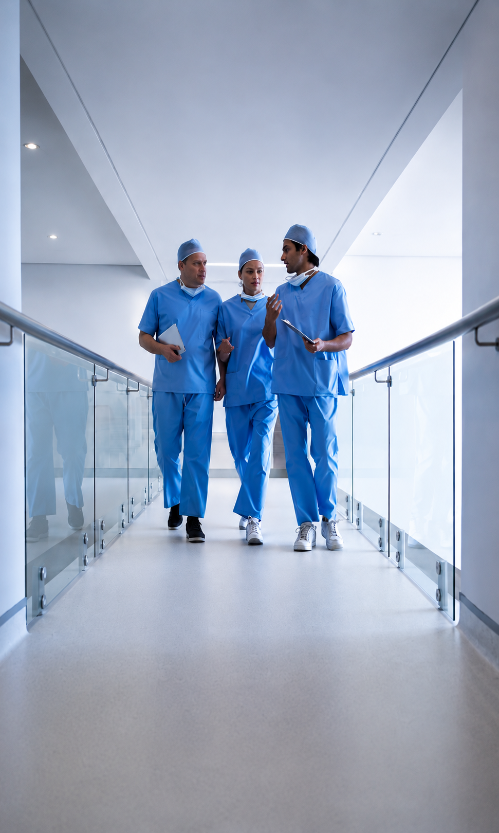 photo de personnes hospitalières